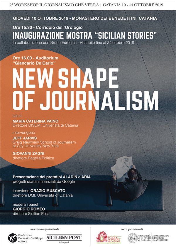 Il giornalismo che verrà Università di Catania L'Agenda Il giornalismo che verrà Università di Catania L'Agenda